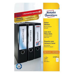Avery L4760-10 etichetta autoadesiva Rettangolo con angoli arrotondati Permanente Bianco 70 pz