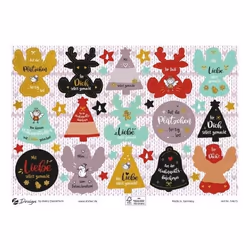 Avery 54615 sticker decorativi Carta Multicolore Rimovibile