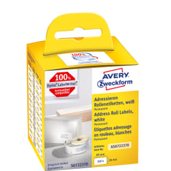 Avery AS0722370 etichetta autoadesiva Rettangolo Permanente Bianco 260 pz