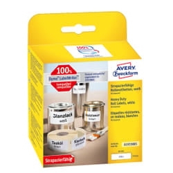 Avery A1933085 etichetta autoadesiva Rettangolo con angoli arrotondati Permanente Bianco 450 pz