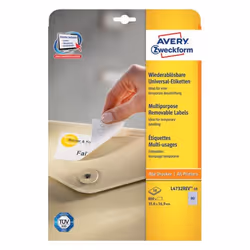 Avery L4732REV-10 etichetta per stampante Bianco Etichetta per stampante autoadesiva