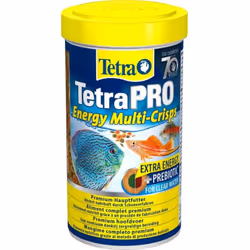 Prodotto: TetraPro Crisp - mangime di base premium nutrizionalmente bilanciato Ingredienti: Pesci e sottoprodotti dei pesci, ...