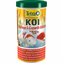 Tetra Pond Koi Colour&Growth Sticks, Pesce di stagno, Cibo secco per pesci, 1 L