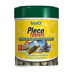 TETRA Pleco Tablets 36grMangime di base per tutti i pesci erbivori che si nutrono sul fondo. Compresse di qualità premium, nu ...
