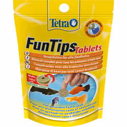 Tetra FunTips, Pesce da acquario, Cibo secco per pesci, Compressa, 0,065 kg