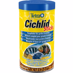 TetraCichlid sticks mangime di base per salute colore e crescita di grandi Ciclidi Marca: Tetra Formato: 500 ml - 160 g E' il ...