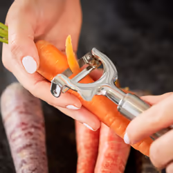 RÖSLE RS12735 Frutta e ortaggi Pelapatate girevole Acciaio inox