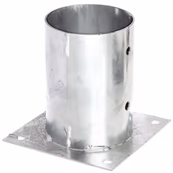 GAH-Alberts 211707, Recinzione metallica, Staccionata di confine, Acciaio, Acciaio, Rivestimento galvanizzato a caldo, 1,1 cm