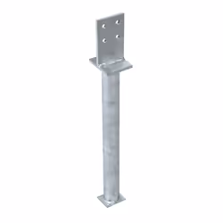 GAH-Alberts 212681, Acciaio, Acciaio, Rivestimento galvanizzato a caldo, 1 pz, 4,83 cm