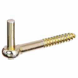 GAH-Alberts 312084, Cardine, Acciaio, Giallo, Rivestimento elettrozincato, 10 pz
