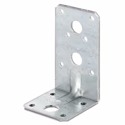GAH-Alberts 334666, Acciaio, Staffa angolare, Acciaio, Rivestimento galvanizzato Sendzimir, 5 mm, 50 pz