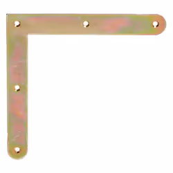 GAH-Alberts 339746, Acciaio, Staffa angolare, Acciaio, 4 mm, 20 pz, 2 cm