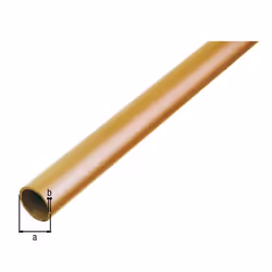 GAH-Alberts 471217 profilo in metallo e plastica Ottone