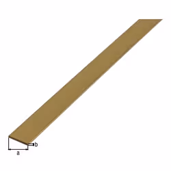 GAH-Alberts 471323 profilo in metallo e plastica Ottone