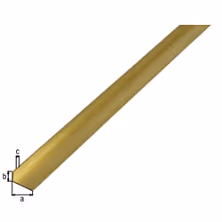 GAH-Alberts 471538 profilo in metallo e plastica Ottone