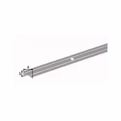 GAH-Alberts 476656 profilo in metallo e plastica Alluminio