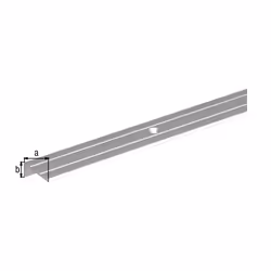GAH-Alberts 476755 profilo in metallo e plastica Alluminio