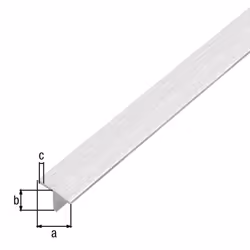 GAH-Alberts 488925 profilo in metallo e plastica Alluminio