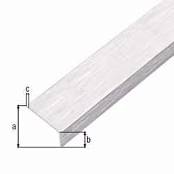 GAH-Alberts 489106 profilo in metallo e plastica
