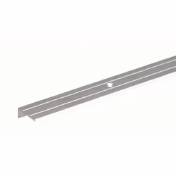 GAH-Alberts 490300, Alluminio, Argento, 1 pz, Rivestimento anodizzato, 100 cm, 2,45 cm