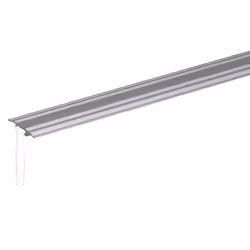 GAH-Alberts 490799, Alluminio, Argento, 1 pz, Rivestimento anodizzato, 90 cm, 3,2 cm
