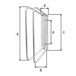GAH-Alberts 692483 supporto per bicicletta Acciaio