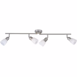 Brilliant Sofia, Faretto d'illuminazione da superficie, E14, 3 lampadina(e), LED, Cromo, Nichel, Bianco