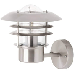 Lampada Applique per esterno Terrence da terra in acciaio inox 1x lampade normali A60, E27, 60W, gf non specificate Classe di protezione ip: 44