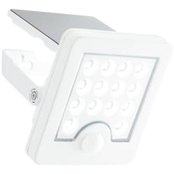 Brilliant - Luton G40420/05 Lampada solare da parete per esterno con rilevatore di movimento led (monocolore) 4 w Bianco
