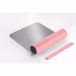 Sigel SA605 tappetino per mouse Rosa, Argento