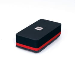 Sigel GL187 gomma per cancellare EVA (Acetato del vinile dell'etilene), Tessuto felpato Nero, Rosso 1 pz