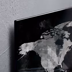 Sigel GL270 bacheca magnetiche e accessori Vetro 910 x 460 mm Nero, Grigio - Vista aggiuntiva 6