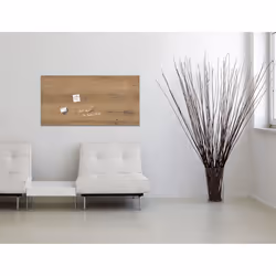 Sigel GL258 bacheca magnetiche e accessori Vetro Marrone