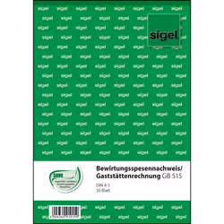 Sigel GB515, Bianco, A5, 50 fogli