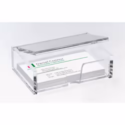 Sigel VA112, Acrilico, Trasparente, 80 schede, 90 x 58 mm, 100 mm, 30 mm