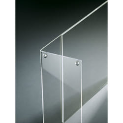 Sigel TA210 stand informativo e supporto per brochure A4 Acrilico Trasparente