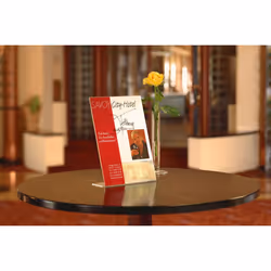 Sigel TA214 stand informativo e supporto per brochure Supporto per segnale A6 Acrilico Trasparente - Vista aggiuntiva 6