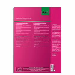 Sigel LF620 pellicola per stampa Laser A4 (210×297 mm) Trasparente 50 fogli