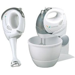 Bomann CB 336 Sbattitore con base 250 W Grigio, Bianco