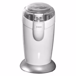 Bomann KSW 446 CB, Macinino a lame, 40 g, Plastica, Argento, Bianco, Acciaio inox, 120 W