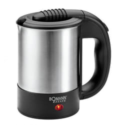 Bomann WKR 1162 CB bollitore elettrico 0,5 L 1000 W Nero, Acciaio inox