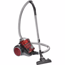 Bomann BS 9027 CB N, 700 W, A cilindro, Secco, Senza sacchetto, HEPA, Antracite, Rosso