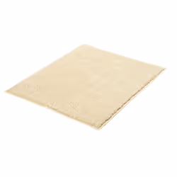 Kleine Wolke Kansas, Beige, Monocromatico, Rettangolare, Cotone, Lavatrice, 55 x 65 cm