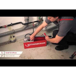 Rothenberger 60203 pompa ad aria manuale
