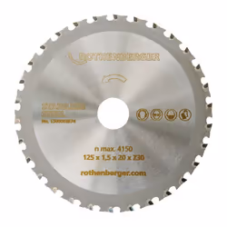 per PIPCECUT mini Ulteriori caratteristiche tecniche: · Campi di applicazione: per VA. Alesaggio: 20 mm, Numero denti: 30, Ø ...