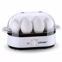 Cloer 6081 Pentolino per uova 6 uovo/uova 350 W Bianco