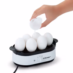Cloer 6081 Pentolino per uova 6 uovo/uova 350 W Bianco