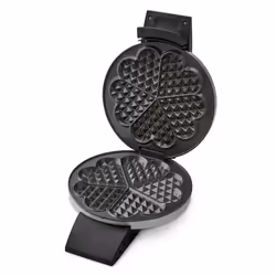 Cloer 1639SR 5 waffle Nero, Acciaio inox