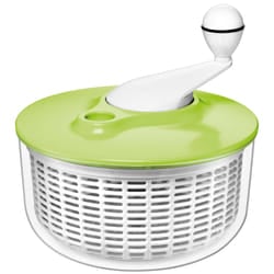 WMF 21.4128.8442 centrifuga da insalata Verde, Bianco Manovella/manico