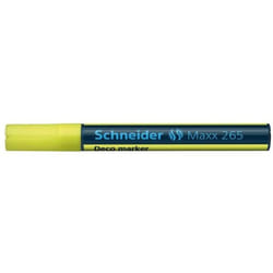 Schneider Schreibgeräte MAXX 265 evidenziatore in gesso Giallo 10 pz